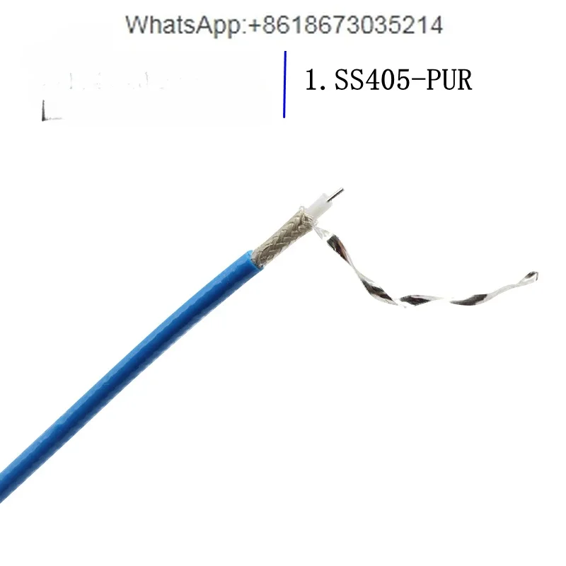 SMA Soft Test High Frequency Cable SS405 Wire 18GHZ Low Standing Wave Soft 18GHZ