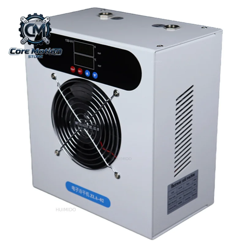 ZLA-02 Refrigerated Gas Dryer 210W Air Compressor Compressed Air Drying Water Removal Filtration Automatic Drainage Cold Dryer