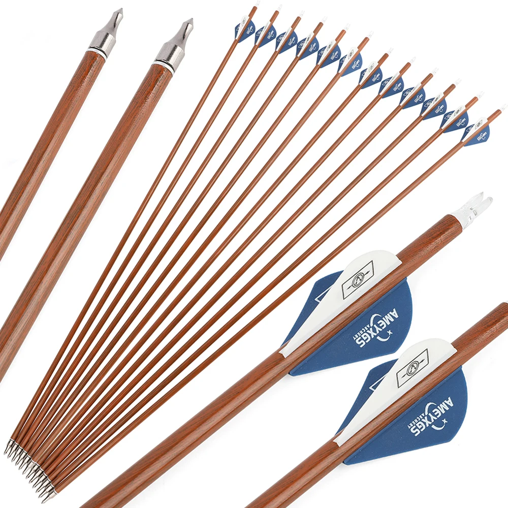 

12 шт., смешанная карбоновая стрела для стрельбы из лука Spine500, 2 дюйма, резиновые лопасти с каплями воды, перо, 100 зерен, наконечник стрелы, лук для стрельбы из лука, охотничья мишень