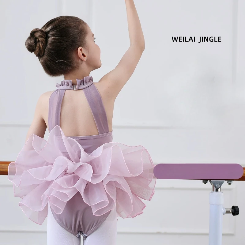 

Girl Ballet Dance Tutu Dance Costume Kids Gymnastics Leotard Bodysuit Child Princess Dancewear Lake Swan Ballerina Costume