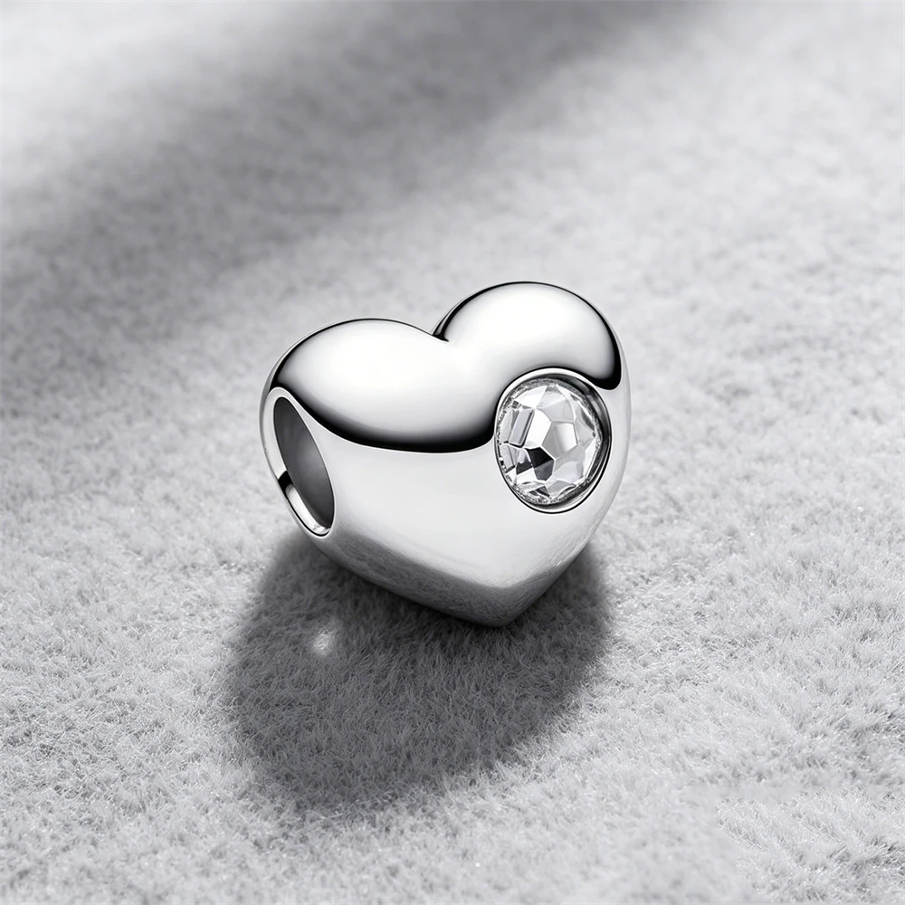 New 925 Silver December Star Birth Stone Series Charm Pendant Bead DIY Original Bracelet Women's Boutique Jewelry Accessories