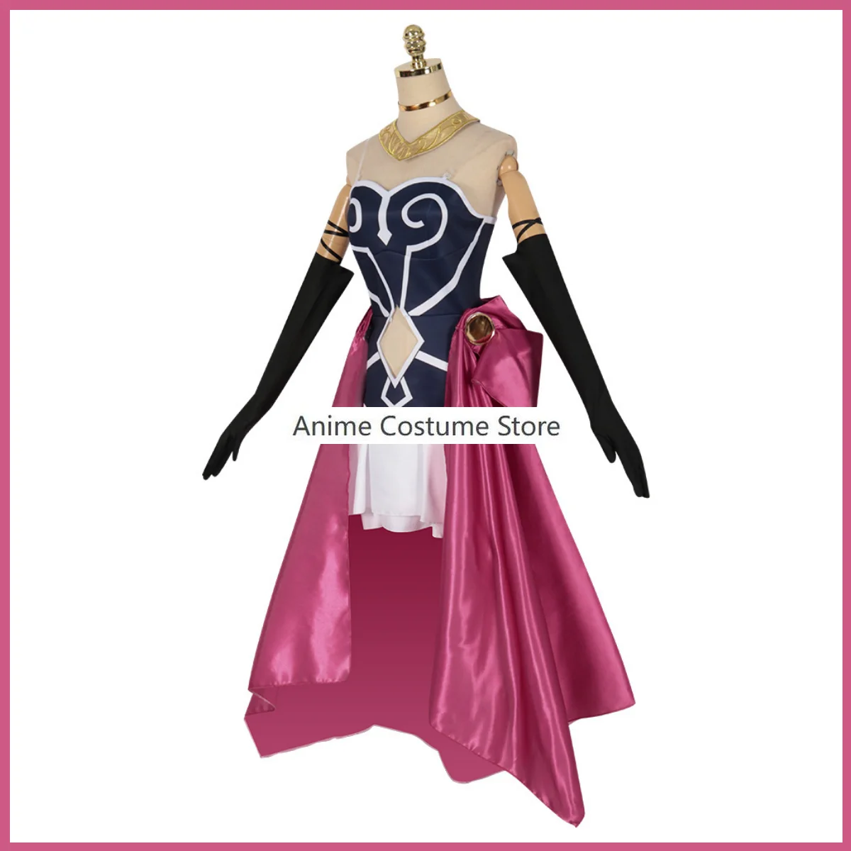 Anime Frieren At The Funeral Aura Cosplay Costume Frieren Beyond Journey's End Wig Princess Skirt Shoes Woman Kawaii Party Suit