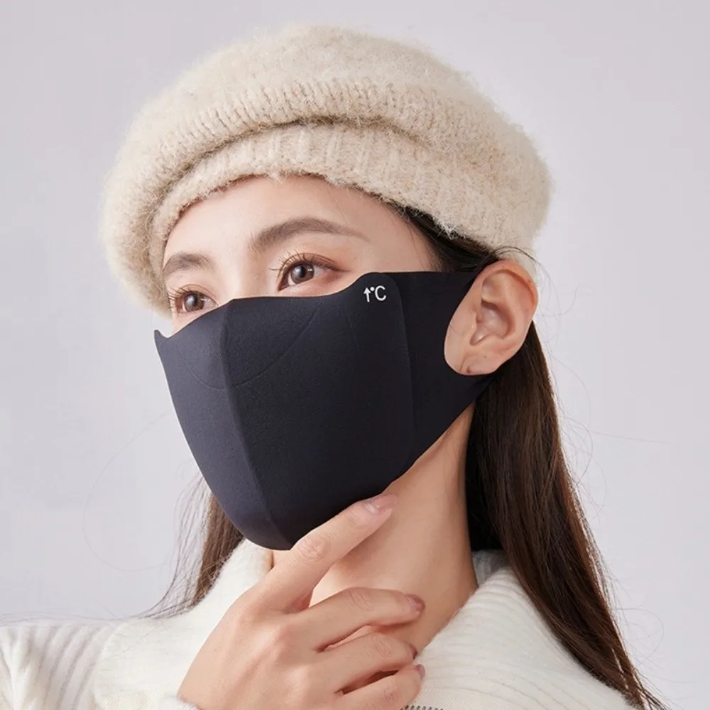 New Breathable Warm Mask Washable Dustproof Face Mask Face Veil Women