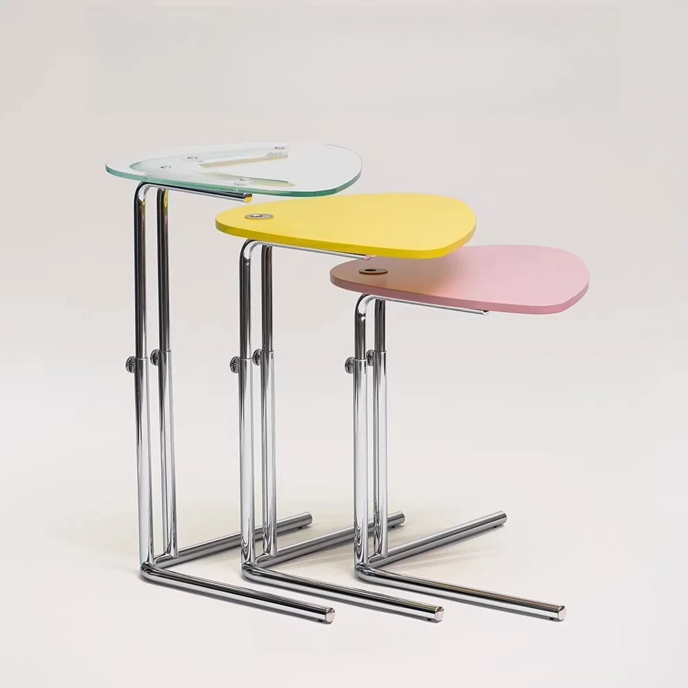 Stained glass sofa lift table, coffee table side table
