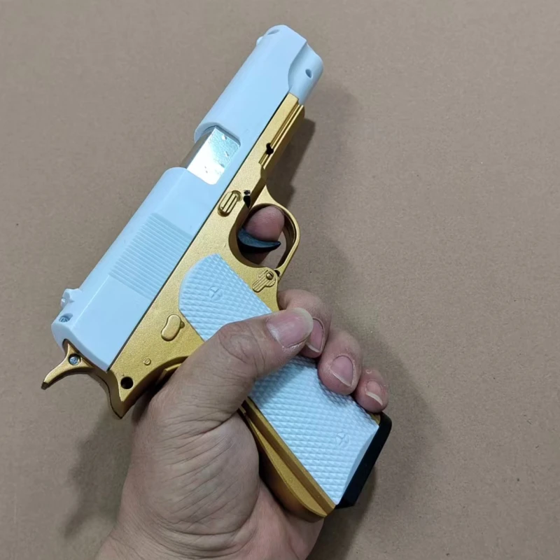 New Style M1911 Soft Darts Toy Gold-white Shell Ideal Outdoor Game Present