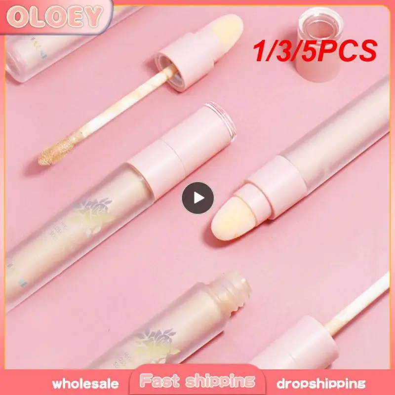 1/3/5PCS Two-in-one Concealer Stick Enhance The Color Strength Concealer Sweat-proof Concealer Stick Two In One Double-headed