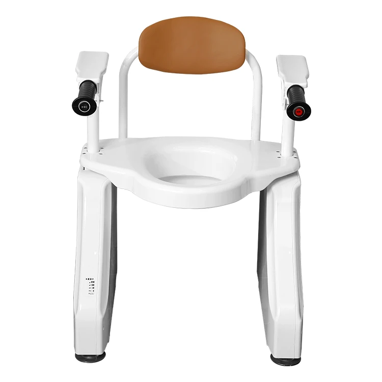 معدات سلامة الحمام كرسي صوان رفع مع مقعد المرحاض