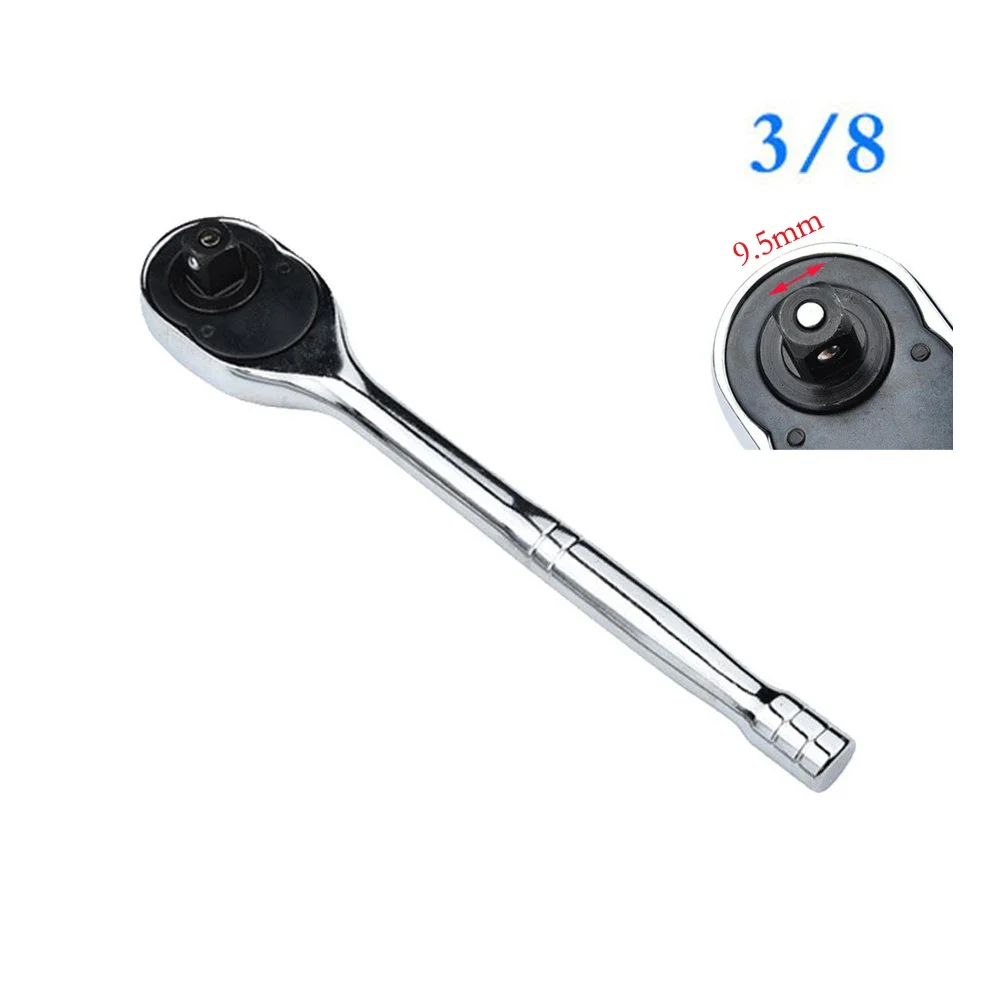 Drive Ratchet Set 1/4 3/8 1/2 High Torque Ratchet Wrench Socket Quick-release Reversible High Quanlity Hand Tool