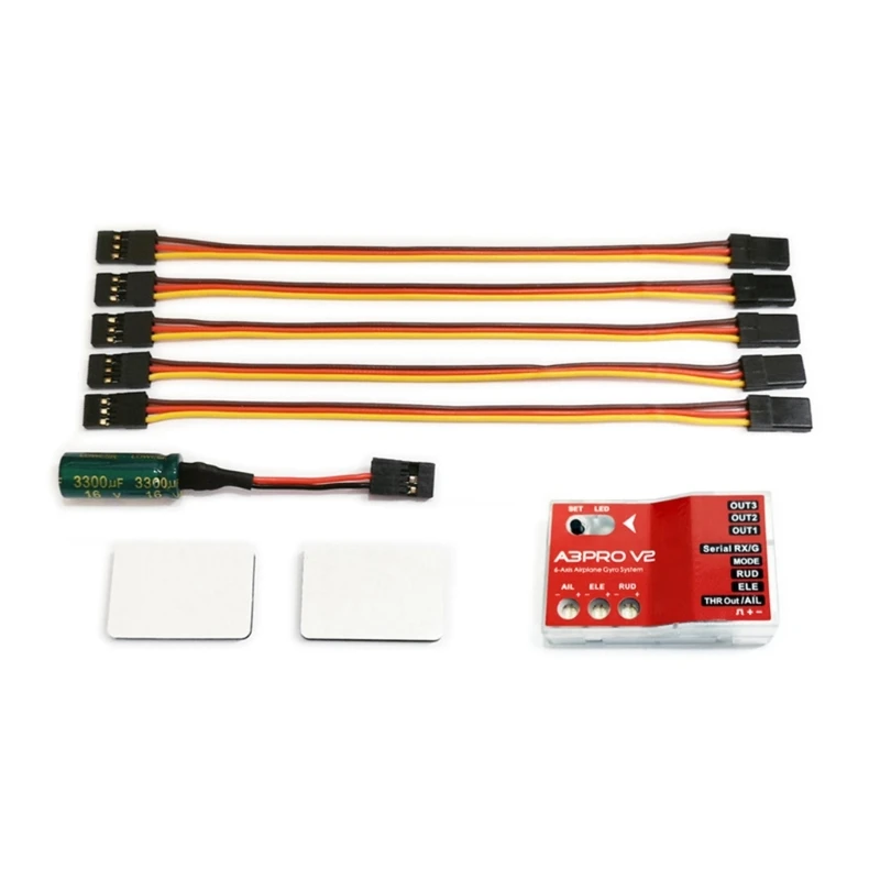 

F68B Advanced V2 6 Axised Gyroscope Flight Controller for Fixed Wing Multiple Wing Types