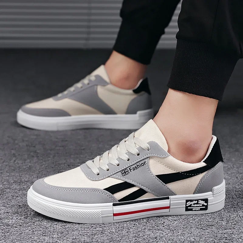 Zomermode Heren Sneakers Ademende Vrijetijdsschoenen Voor Heren Casual Sneakers Heren 2024 Nieuwe Gevulkaniseerde Schoenen Erkek Ayakkabı