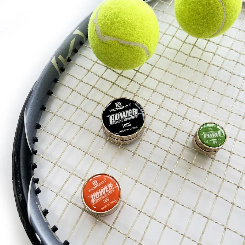 

Metal weighted lead tennis racket wave trainer to strengthen the forehand and backhand serve swing weight gain exercise