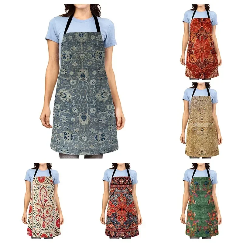 Aesthetic Women kitchen apron original Children Waterproof girl custom man waiter work apron oil proof Morocco vintage Persia