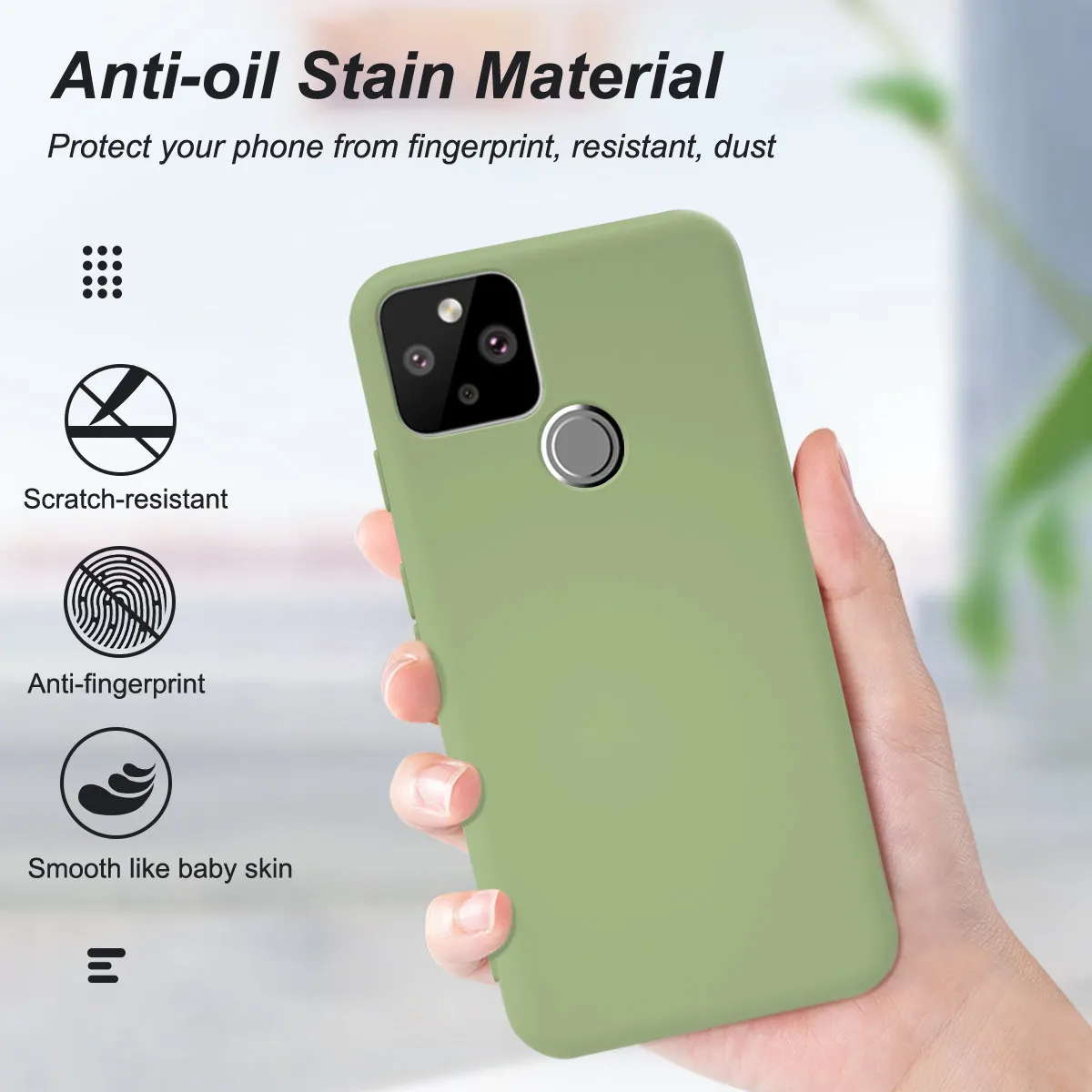 

Silicone Case Soft Cover Protective Shell Drop Resistance Anti Scratch Phone Cover for Mobile Accessories Phone
