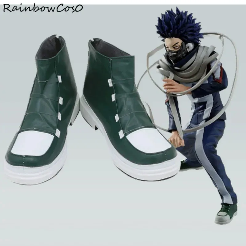 

Shinso Hitoshi Обувь для косплея Сапоги Игра Аниме Хэллоуин Рождество Радуга Cos0 W4886