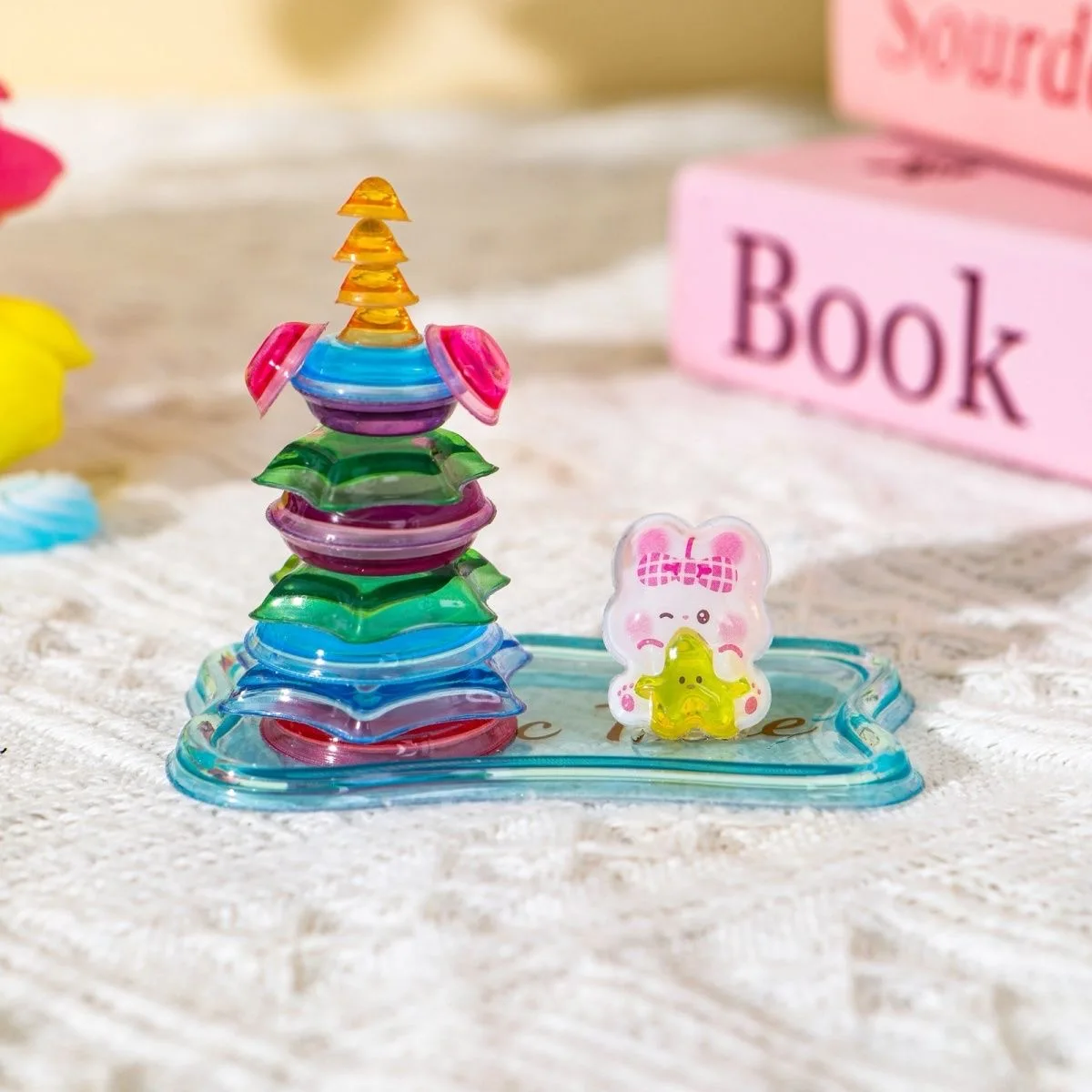 3D Stacked Crystal Stickers Cute Animal Stickers for Girls Boys Classroom Prizes Kids Handmade DIY Creative Gift Party Favors image 6
