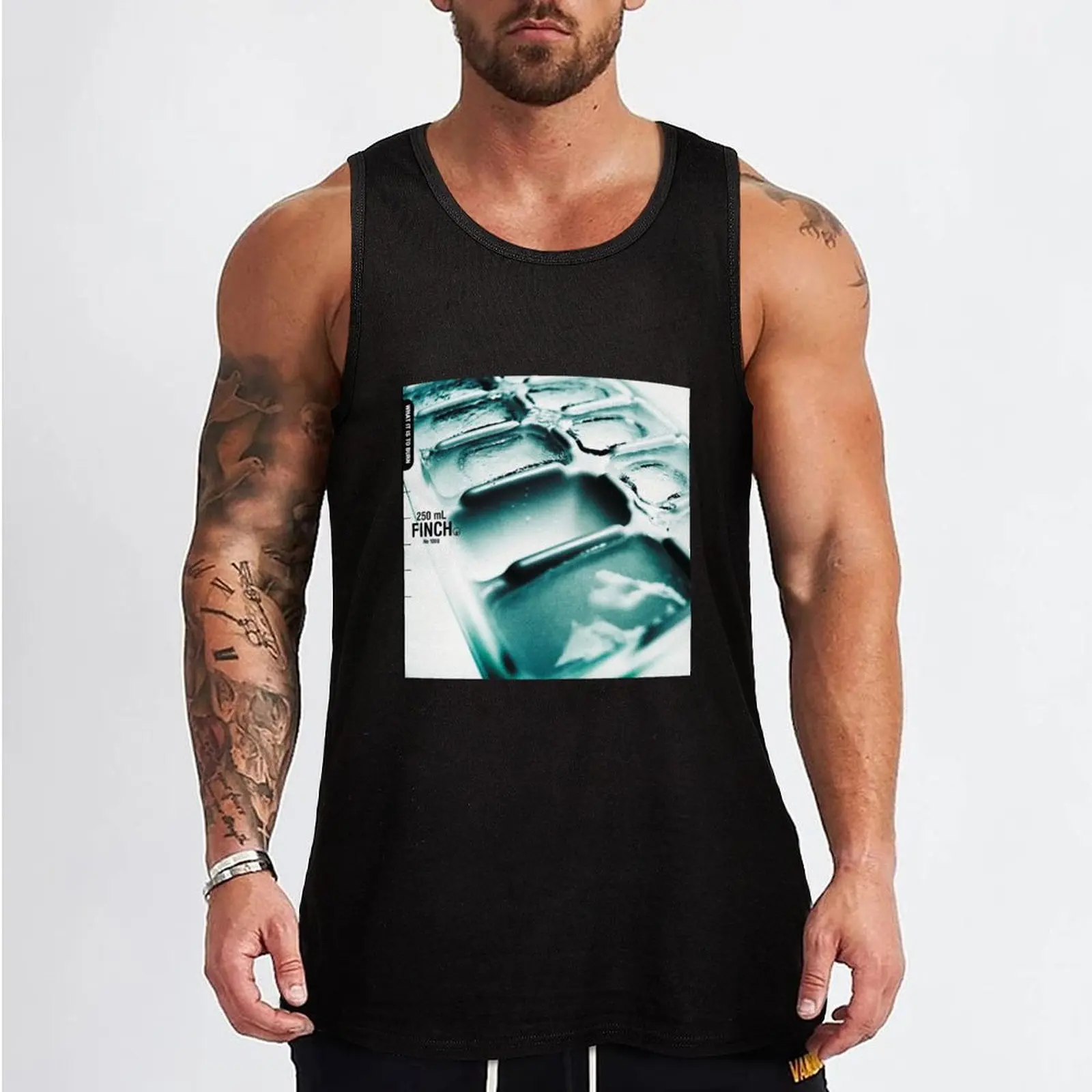 Finch - What It Is To Burn Tank Top Top summer Men's fitness t-shirt sleeveless tshirts for men bodybuilding t-shirt