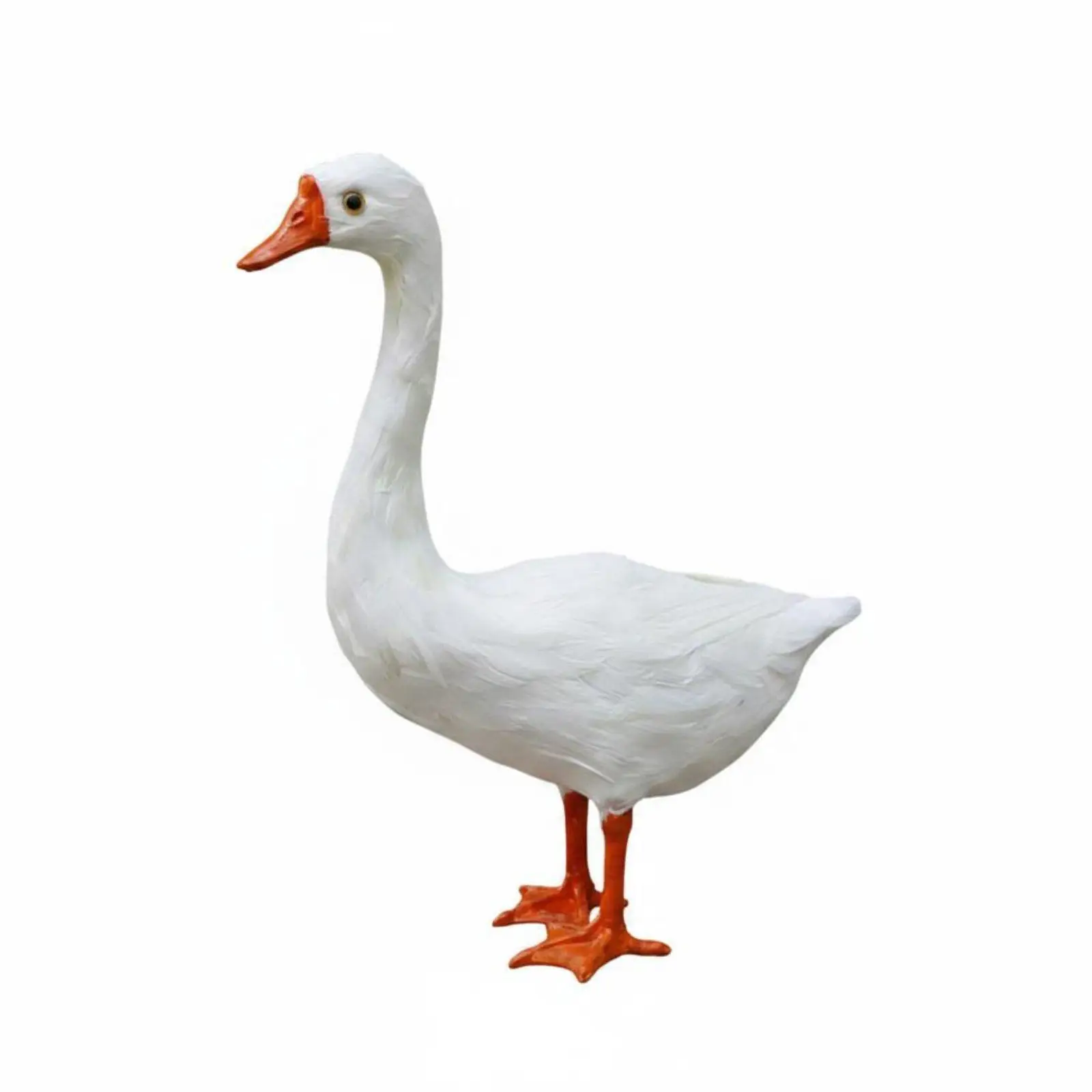 Large Medium Small Simulation Goose Model for Creative Porch Goose Accessories and Garden Decor