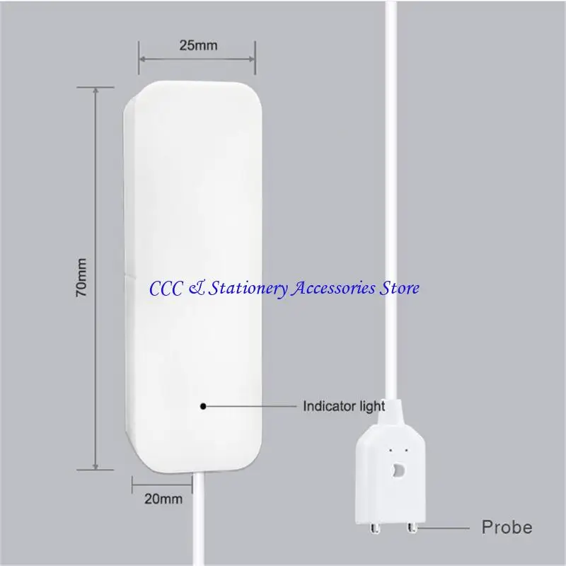 Q1JC TUYA WIFI WIFI تسرب تسرب مستشعر الفيضان مستوى الكشف عن التدفق الخلاصة