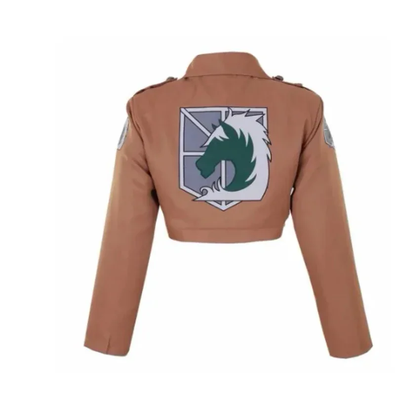 Japońska bluza z kapturem Attack On Titan Cloak Shingeki No Kyojin Scouting Legion Kostium Anime Cosplay Zielona peleryna Męska tkanina MN8