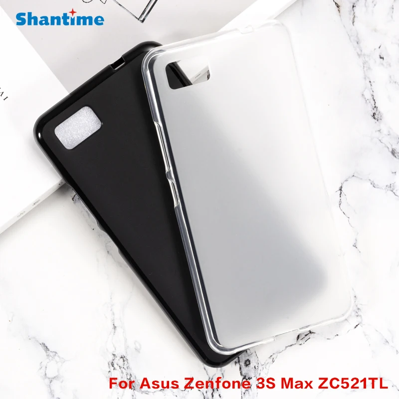 Чехол для Asus Zenfone 3S Max ZC521TL, противоударный резиновый чехол из ТПУ, защитный бампер, гибкий Корпус Для Zenfone 3S Max ZC521TL