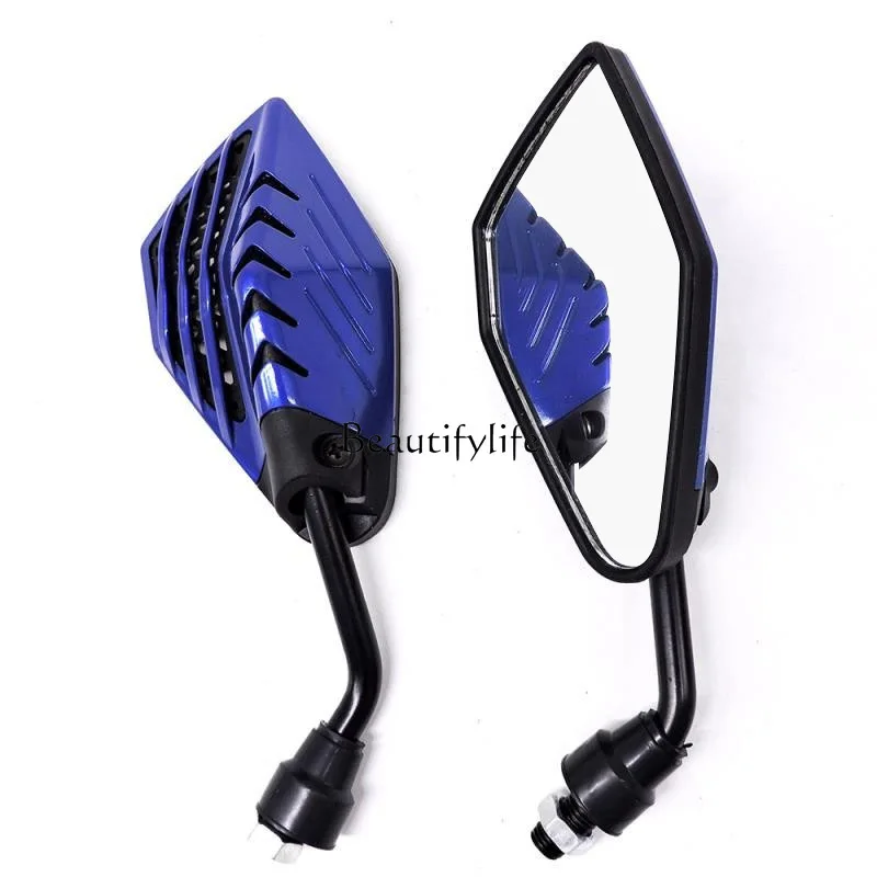 

ld20 Motorcycle modified rearview mirror personalized iron, electric vehicle reflector universal