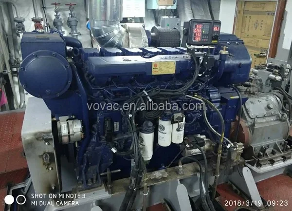 Sales Promotion 500hp Marine Diesel Engine With Gearbox WP12C500-21