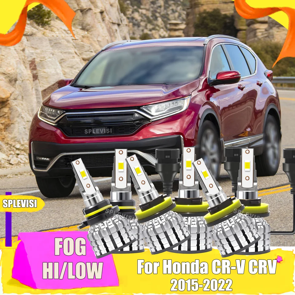 

Built-in Cooling Fan 12V H11 H11 9005 High Low Beam Foglight Bulbs For Honda CR-V CRV 2015 2016 2017 2018 2019 2020 2021 2022