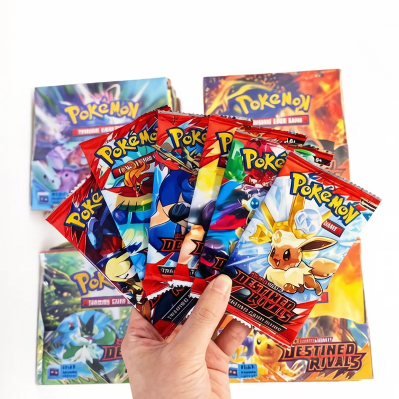 SWORD&SHIELD Full Series 4 Packs Card Evolutions English Booster Battle  Card Game Carte Trading Collection Cards