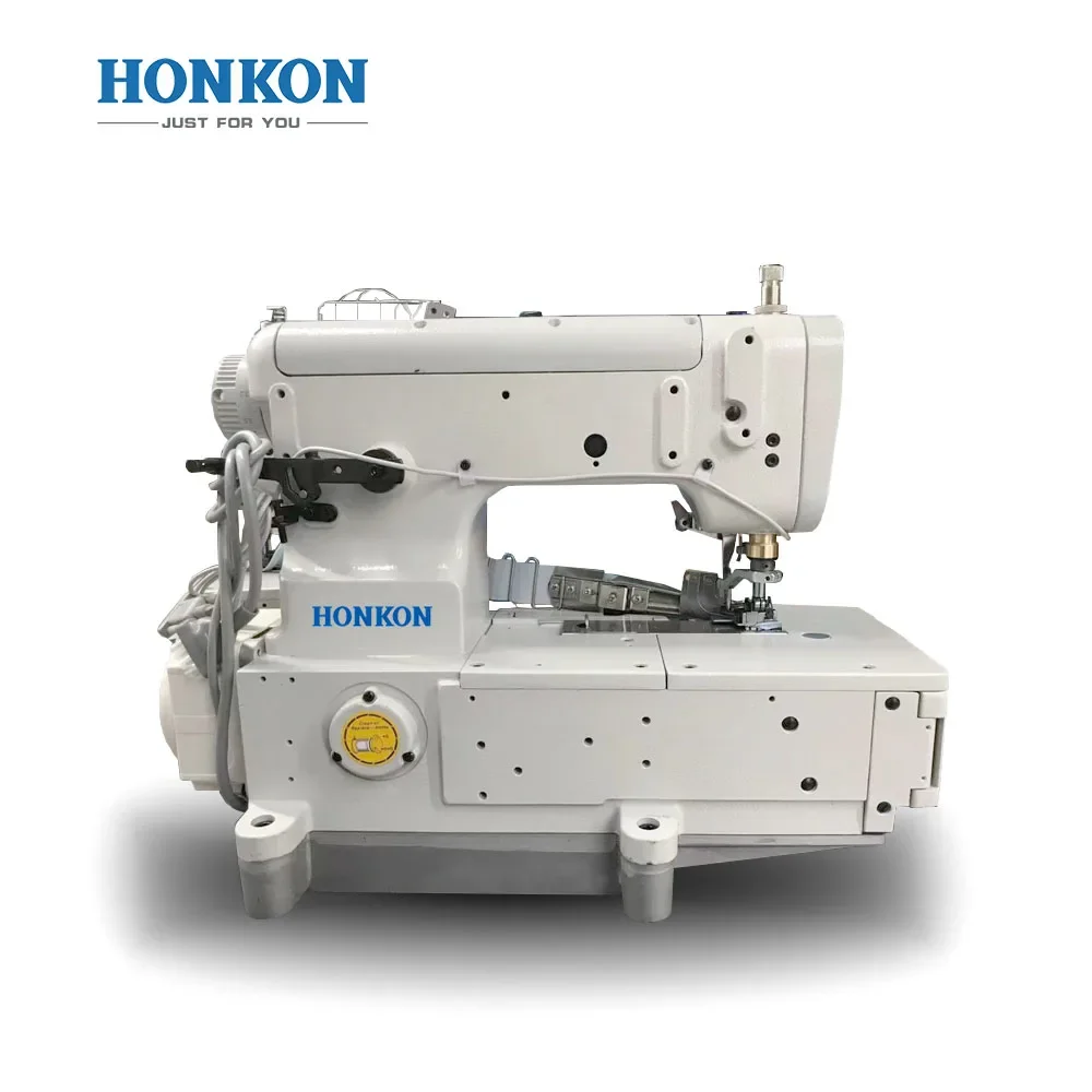 Direct drive high speed interlock sewing machine with tape binding edge rolling  HK-500-2D