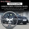 맞춤형 탄소 섬유 스티어링 휠, 도요타 MR2 Celica RAV4 COROLLA SUPRA 1998-2002 Volante Esportivo 가죽 1