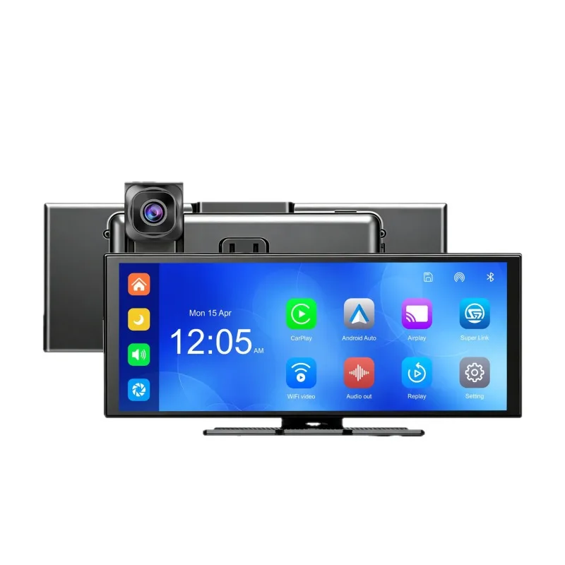 4K driving recorder 11.4 inch carplay screen car navigator