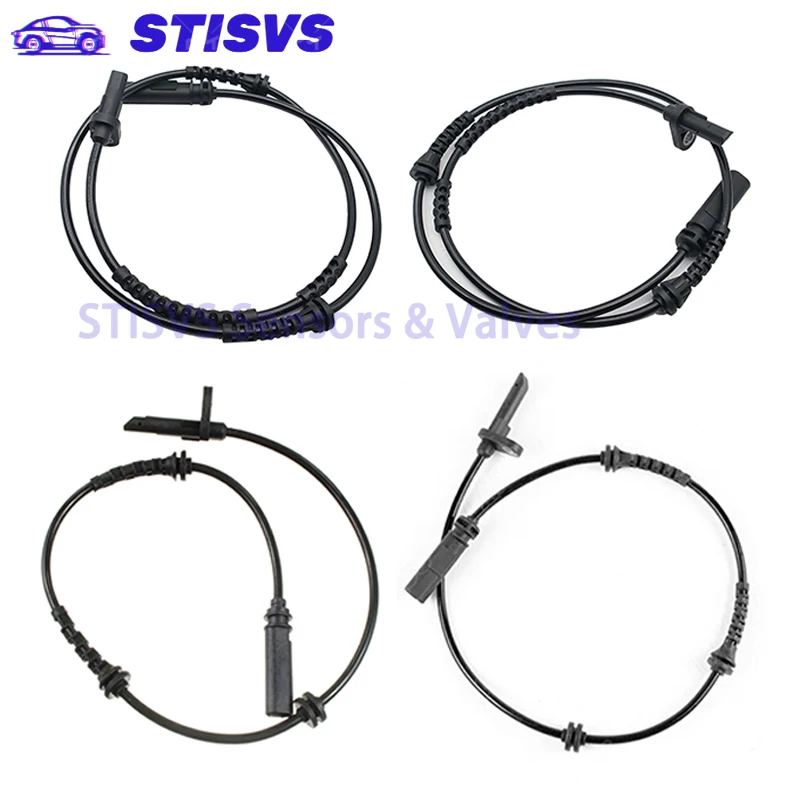 4pcs Front/rear Left/right ABS Speed Sensor 34526784901 34526784902 for BMW 528i 530xi 535i 550i 640i 650i M5 M6 Car Accessories