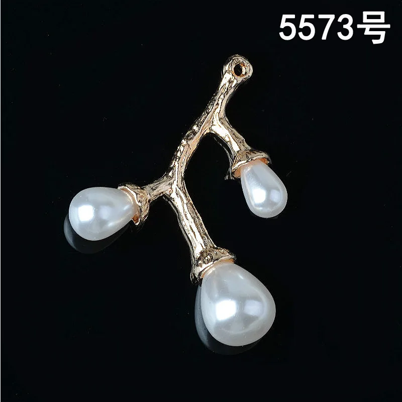 

New bridal hair walking alloy jewelry pearl belt hanging DIY hair accessories