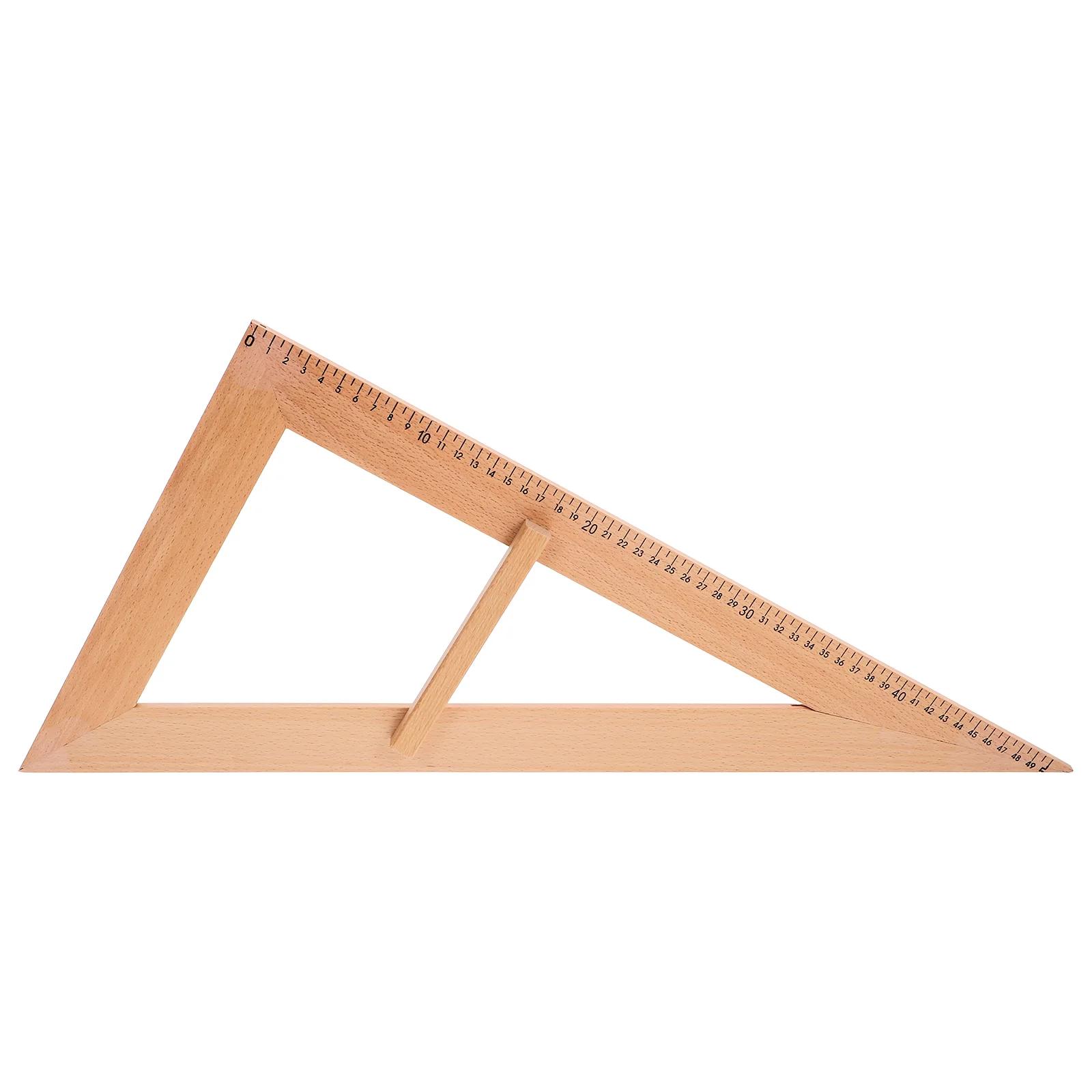 Teaching Drawing Tools Ruler Measuring Teacher Implement Wood Hardwood Office Reusable Gauge Rulers