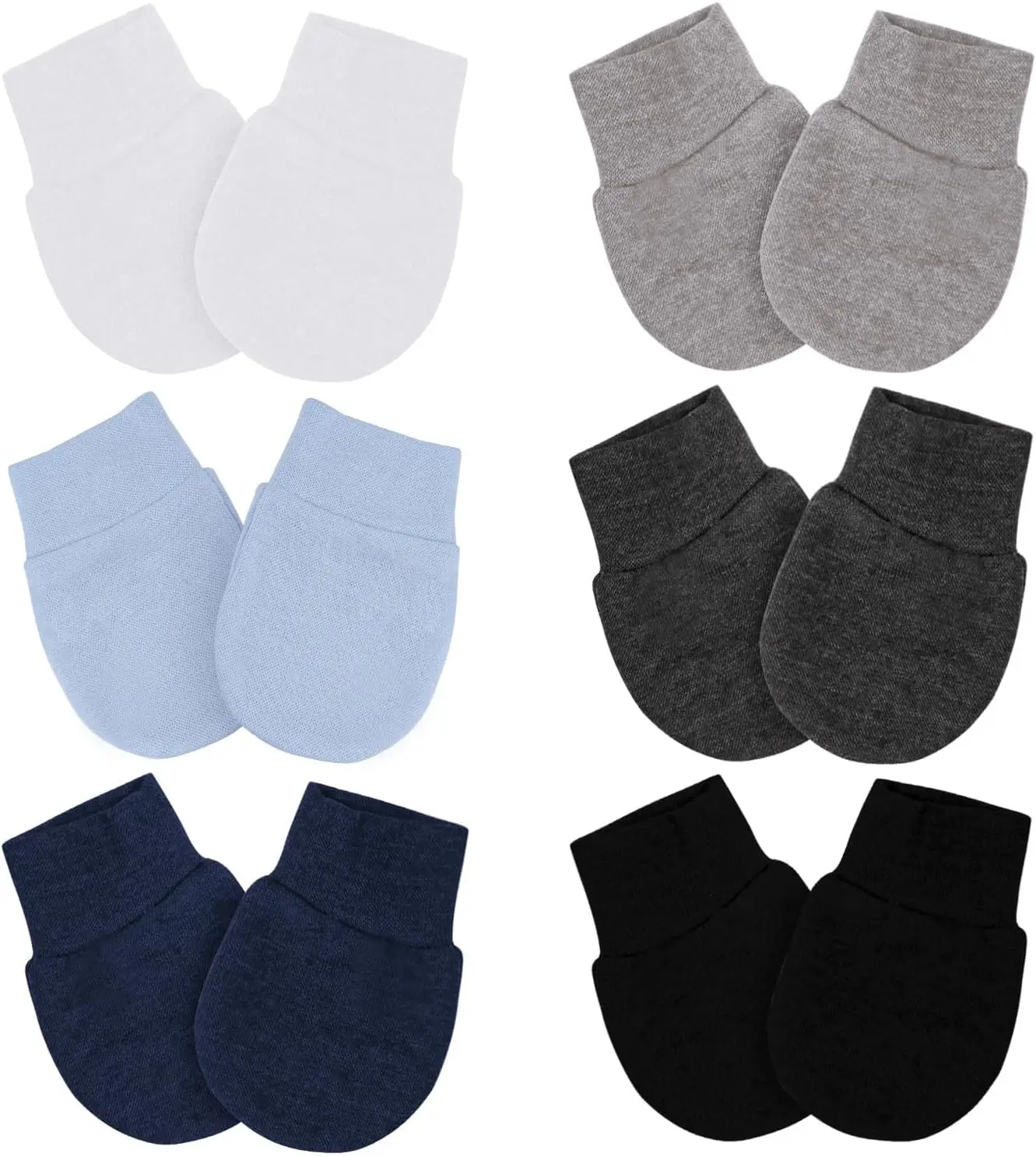 

Baby Mittens No Scratch Mittens Infant Soft Gloves for 0-6 Months Boys Girls Newborn Anti Scratch Hand Protectors