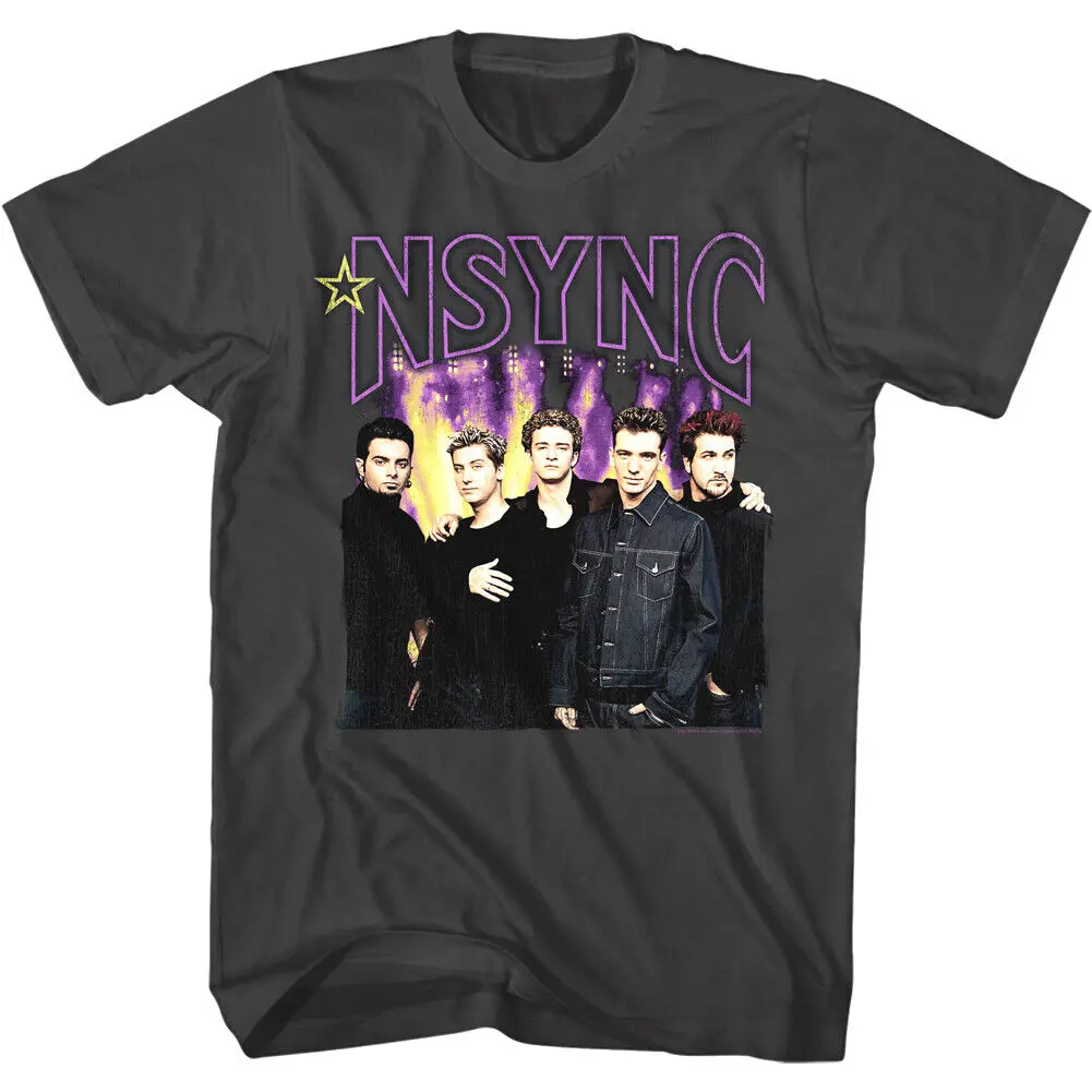 NSYNC Concert Spotlights Men's T Shirt Justin Timberlake Pop Music Album