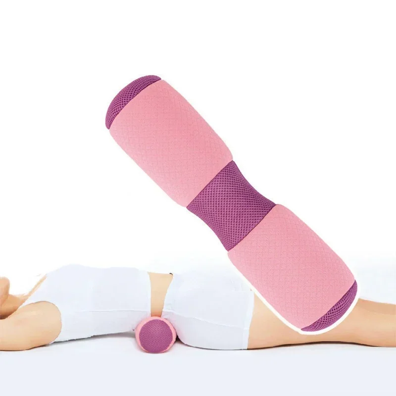 Yoga Column Foam Rollers Block Waist Pillow Fitness Massage Pilates Office Cervical Vertebrae Pelvic Bone Correction Exercises