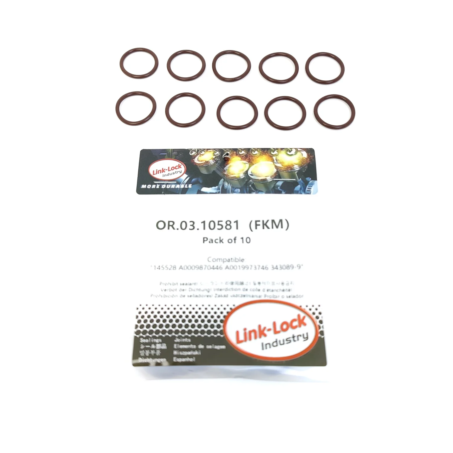 LINK-LOCK 10PCS OR.…