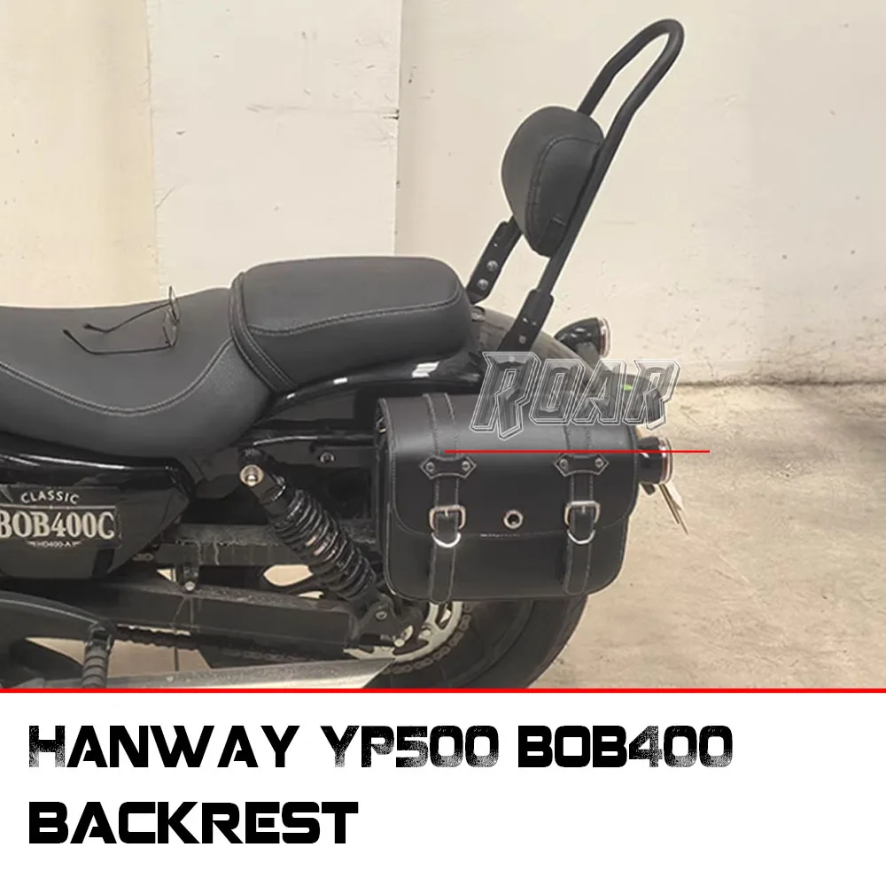 

For Hanway BOB400 YP500 Motorcycle Rear Seat Backrest Rear Rack HD400-A Passenger Backrest Modification Accessories