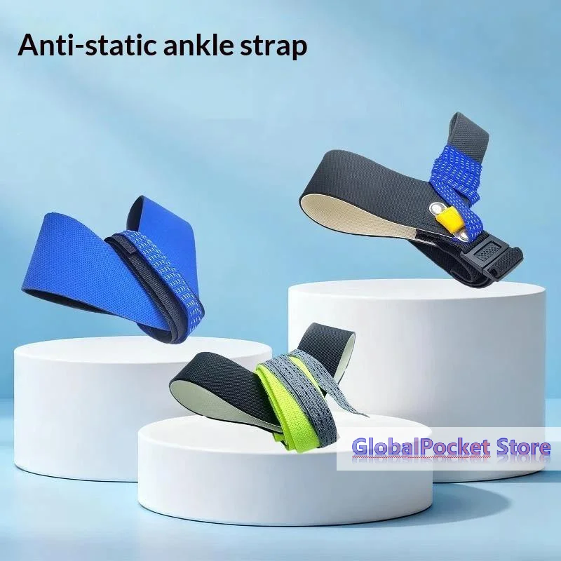 [TG823]1 PCS Anti Static ESD Adjustable Foot Strap Heel Electronic Discharge Band Ground Tool Anti-static Foot Band