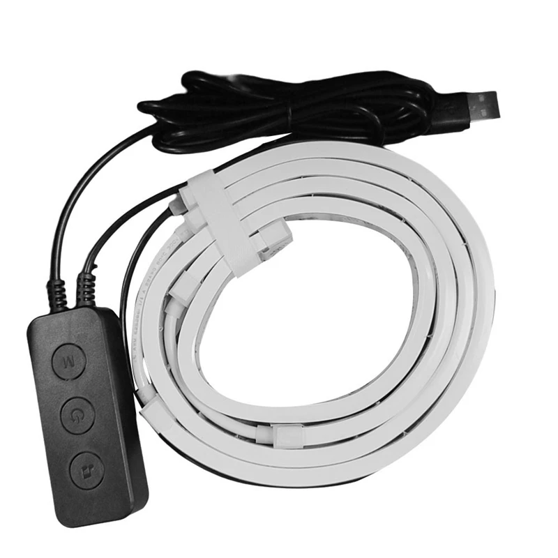 WISH Gaming Light Strip Monitor Backlight RGB Color Sync Light Strip Smart Control Display Sync PC Atmosphere Screen DIY Lamp
