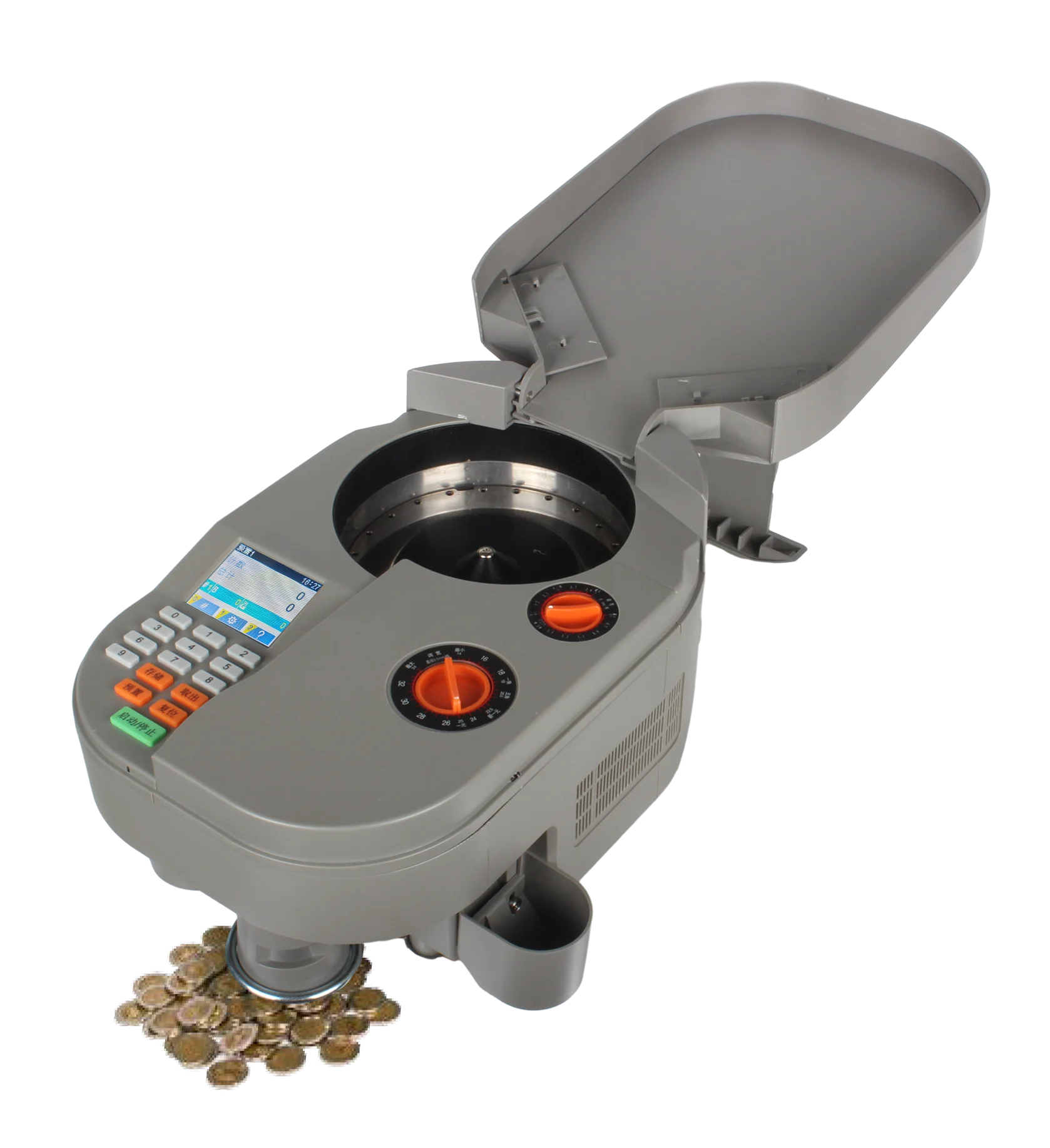 Coin Piece Counting Chuanwei High Speed Coins Counting Machine Automatic Electronic Coin Value Counting Machine