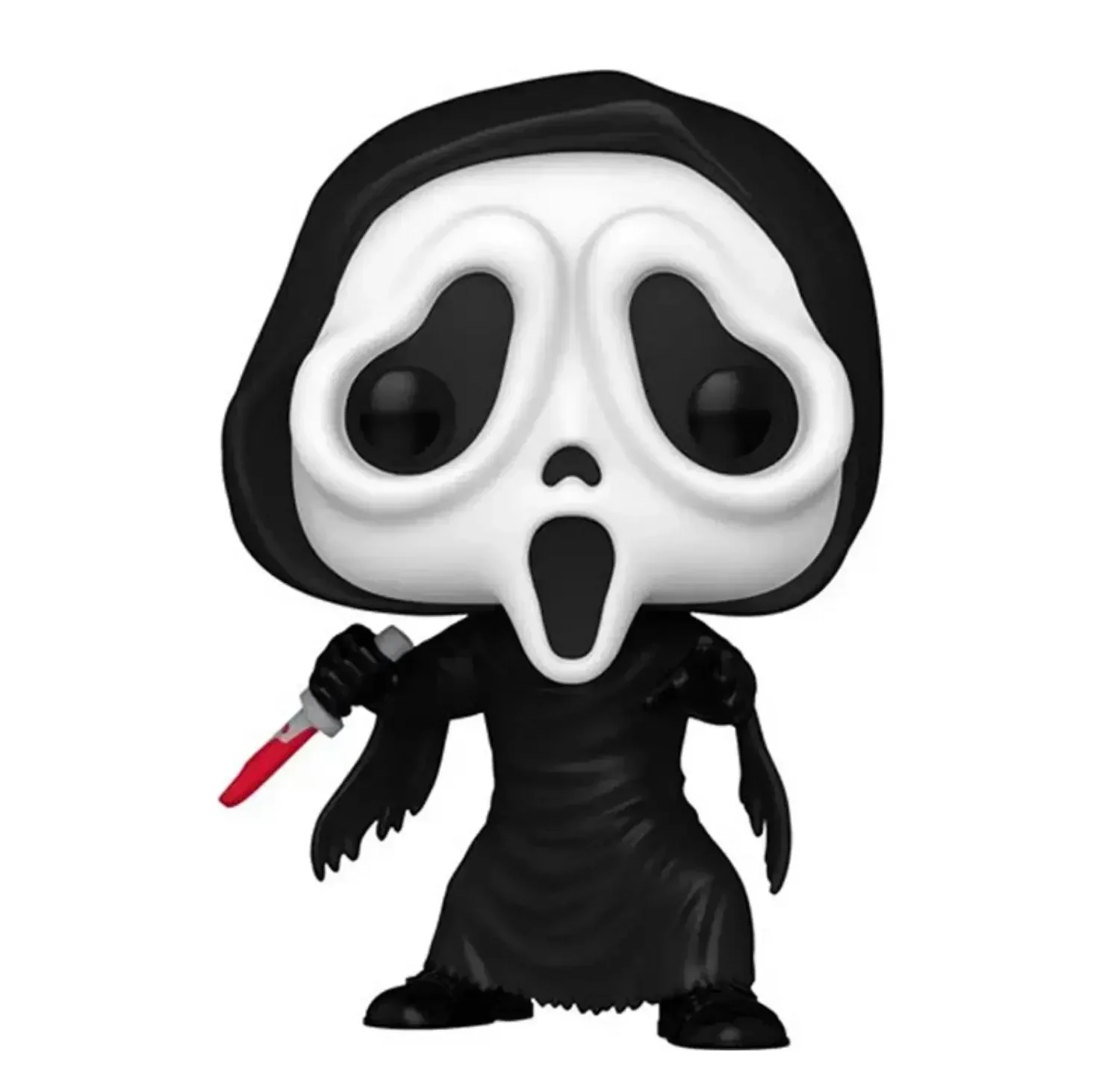 Novo original funko pop grito ghostface estatueta vinil modelo portátil filme de terror periferia estátua colecionável brinquedo presente natal