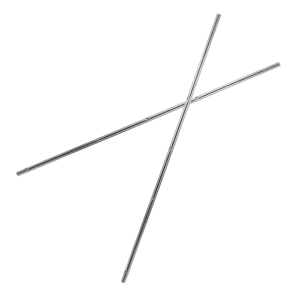 

2pcs Foosball Table Rods Iron Handles Replacement Desk Soccer Machine Poles Table Football Accessories Gaming Enhancement