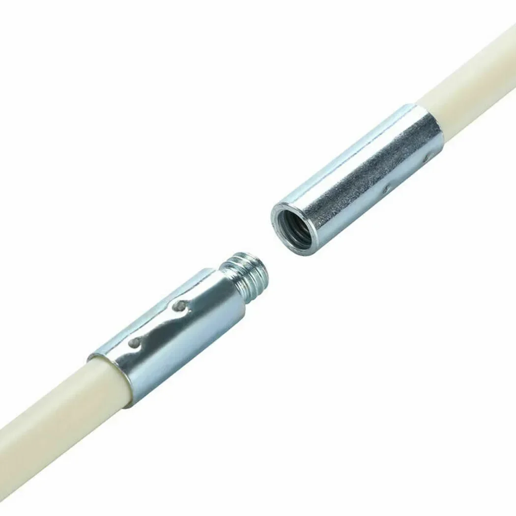 مجموعة أدوات تنظيف المداخن المرنة مع قضبان رأس الفرشاة لأداة تنظيف الجدار الداخلي لأنبوب مجفف المدخنة