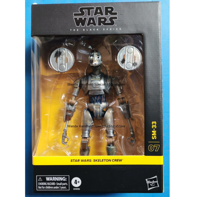 

Новые продукты на складе, робот Star Wars SM-33, 6 дюймов, анимационная фигурка, подвижная кукла, сборная модель, рекламные игрушки, подарок