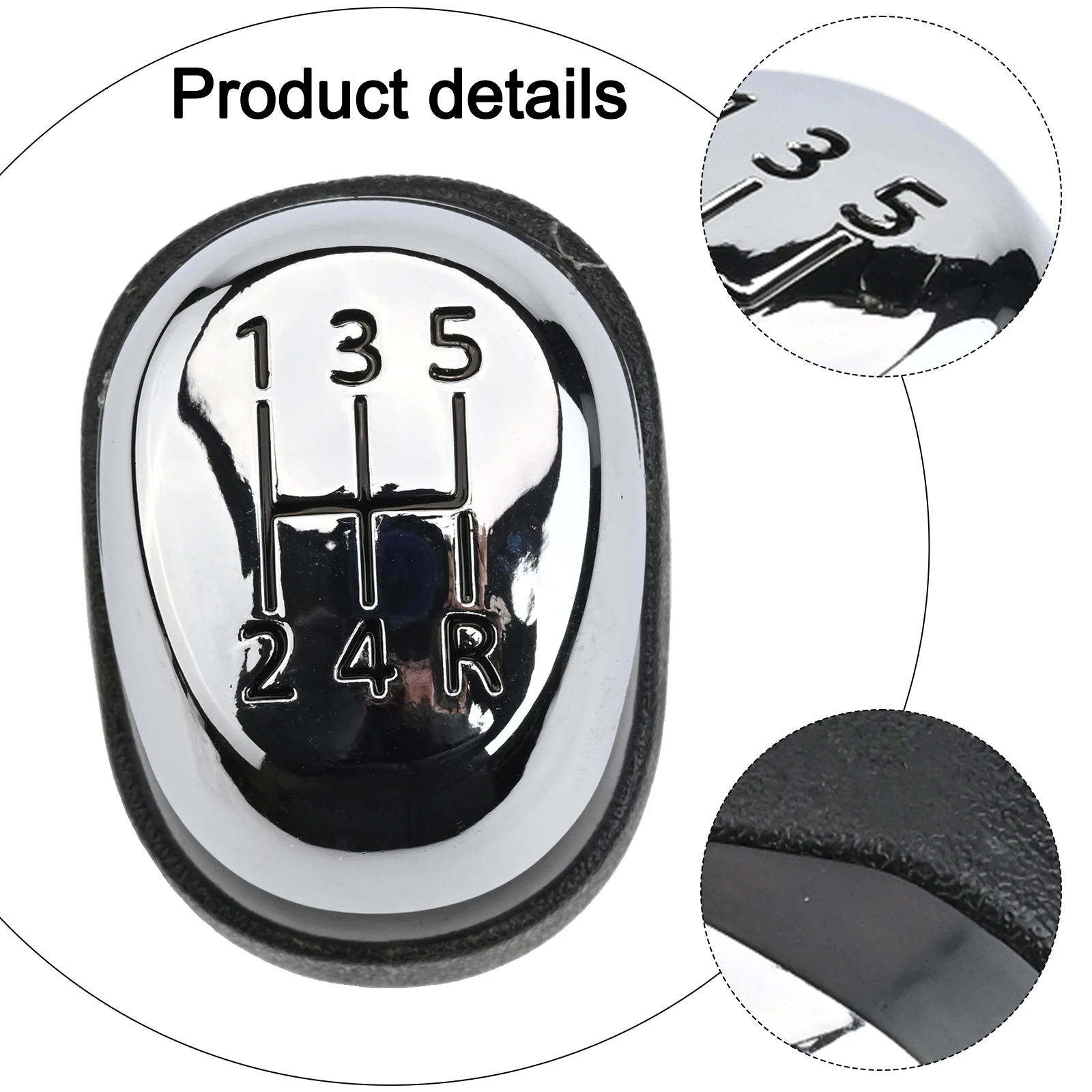 

Comfortable Grip Gear Knob for Renault For Clio 4 Easy Installation and Stylish Look for Your Manual Transmission