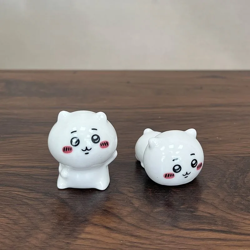 Hot Chiikawa Ceramic Chopstick Holder Kawaii Chopstick Rest Tableware Decor Reusable Dining Accessory for Home Kitchen 2026 New view 2