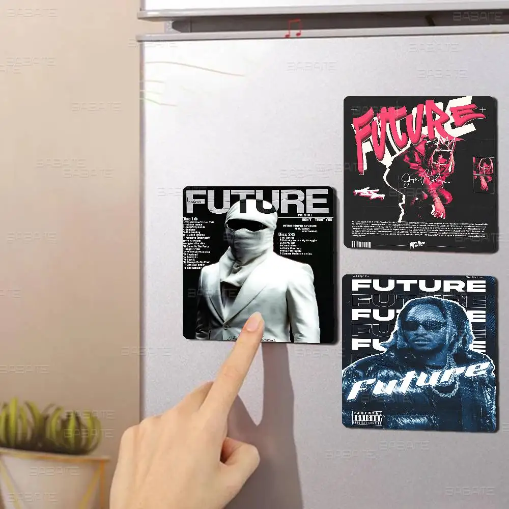 Rapper F-Future Magnets Personalized Fridge Magnets Custom Magnets For Kitchen Whiteboard Home Decoration Office Gift