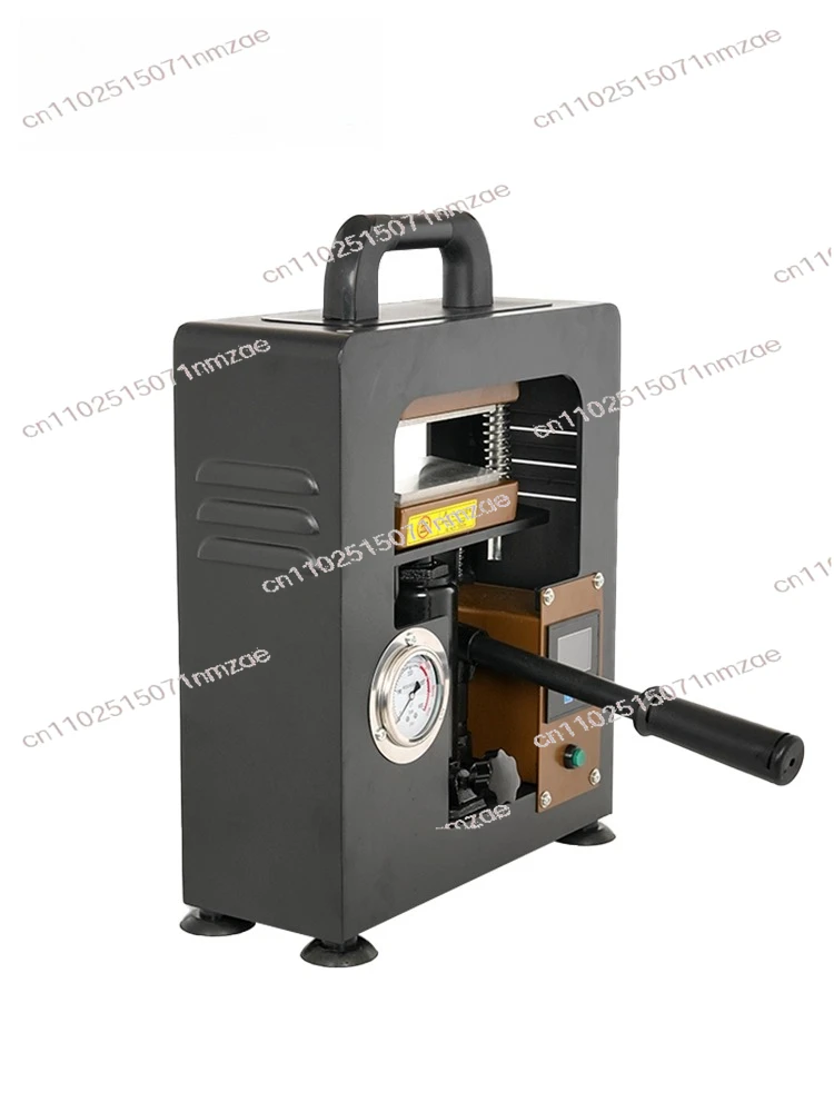 10 Ton Industrial-Grade Dual Plate Hydraulic Heat Press Machine 6×12cm Dual Heating Platen High-Efficiency